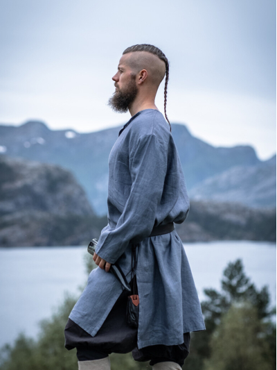 Trollfelsen Männer Tunika Halvar Leonardo Carbone blaugrau2 Trollfelsen Männer Tunika Halvar Leonardo Carbone blaugrau2